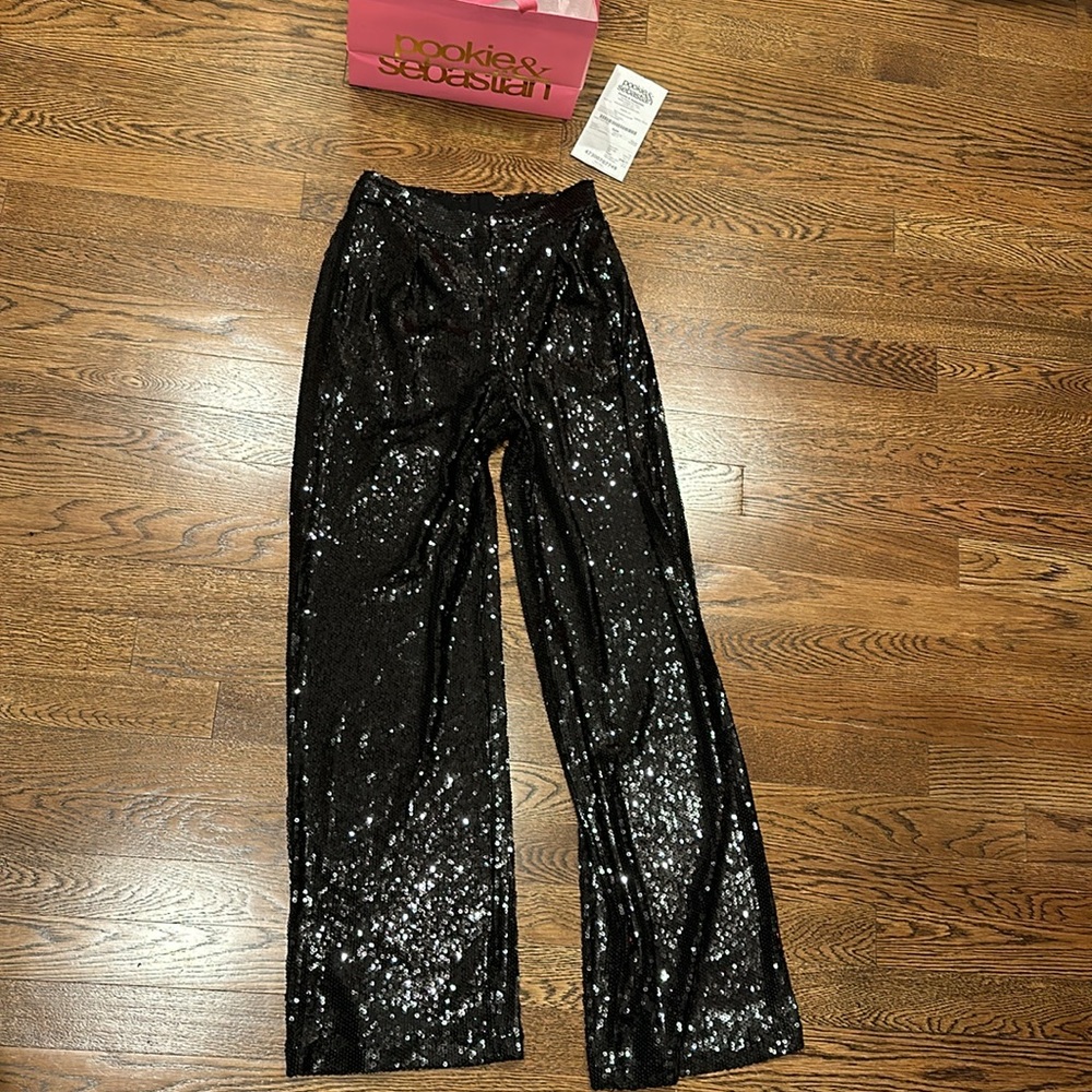 BRAND NEW Pookie & Sebastian Sequin Pants